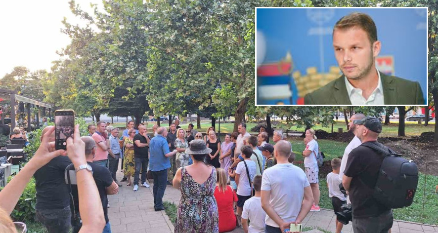 Političarima su uvijek, za sve, krivi građani: Za Stanivukovića su građani Banjaluke koji protestuju protiv planirane sječe pola stabala u svom parku nacionalno neosvješćeni i zavedeni od opozicije